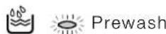 INDESIT WIXL 105 (EX) (V) - Cycle phase under way: - 1