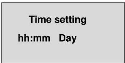 BARTSCHER Coffeeline G2 - Changing day and time (fig. 7) - 1