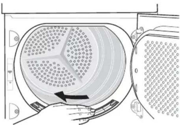 ARTHUR MARTIN ELECTROLUX ADI 97150 W - Nettoyage des filtres à peluches - 1