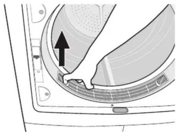 ARTHUR MARTIN ELECTROLUX ADI 97150 W - Nettoyage des filtres à peluches - 2