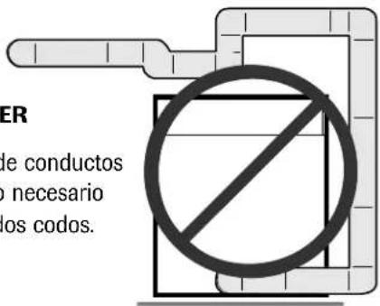 AMANA NDE8805AYW - QUÉ NO HACER - 1