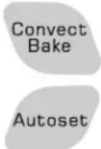AMANA AEW3630DDW15 - To set Convect Bake: - 1