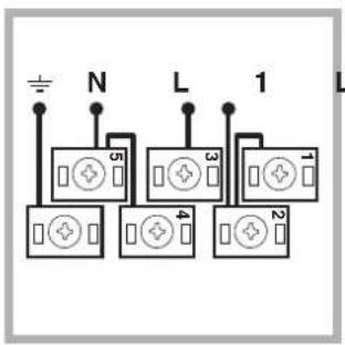 INDESIT HIM 20 K.A IX - Fitting the power supply cable - 5