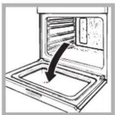 INDESIT HIM 20 K.A IX - Cleaning the oven door - 1