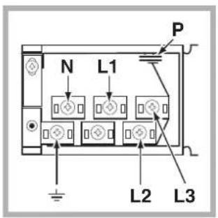 INDESIT HIM 20 K.A IX - Fitting the power supply cable - 3