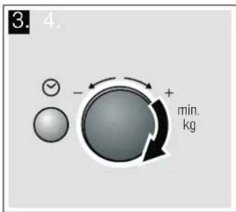 CONSTRUCTA CN151150 - Press the kg button. - 3