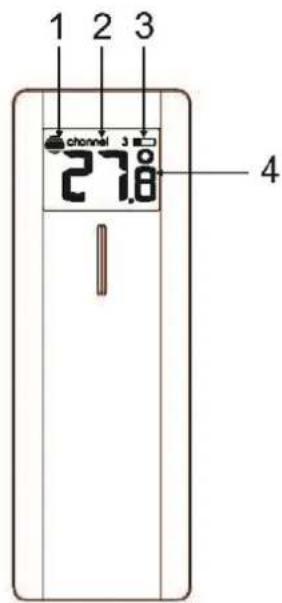 Cresta DTX320 - DER AUSSEN SENSOR - 1