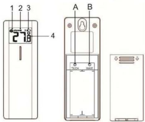Cresta DTX320 - DE BUITEN SENSOR - 1