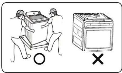 SAMSUNG WA54M8750AV - WARNING - 1