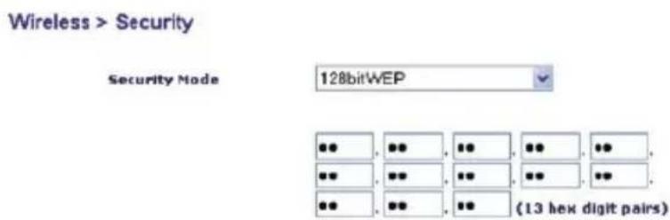 BELKIN F5D82304 - Configuration du cryptage WEP - 2