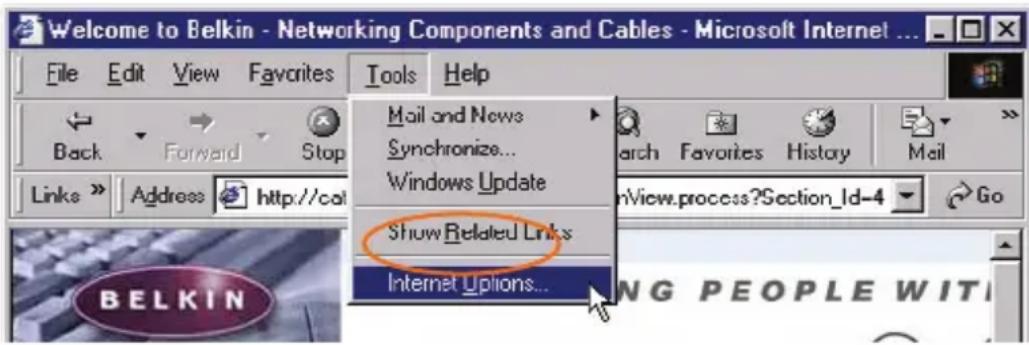 BELKIN F5D82304 - Internet Explorer 4.0 ou version ultérieure - 1