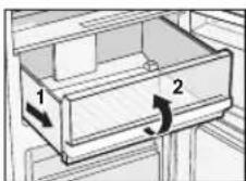 PANASONIC NRBD31ES1 - Glass shelves - 1