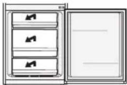 PANASONIC NRBD31ES1 - Congélateur - 1