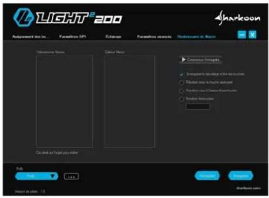 Sharkoon Light² 200 - Gestionnaire de Macro - 1
