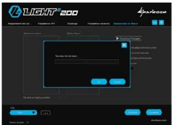 Sharkoon Light² 200 - Gestionnaire de Macro - 2