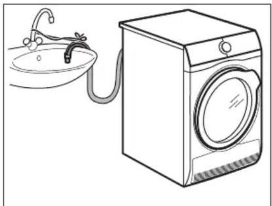 AEG T6DBG82W - Afvoerset - 1