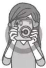 FUJIFILM Instax Mini 11 - Precauciones al sujetar la cámara - 1