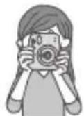 FUJIFILM Instax Mini 11 - 카메라를 잡고 카메라의 뷰파인더를 통해 보면서 원하는 구도를 잡은 후에 셔터 버튼을 누릅니다. - 1