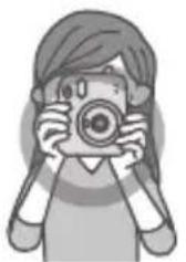 FUJIFILM Instax Mini 11 - Vorsichtsmaßnahmen zum Halten der Kamera - 1