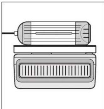Dörr FX3040 - Funcionamento con accumulator de iones de litio del tipo V-Mount (on option) - 1