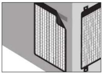 Dörr FX3040 - Velcro mounting straps - 2