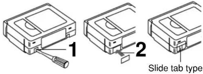 PANASONIC PVL352K - Erase Protection Tab - 1