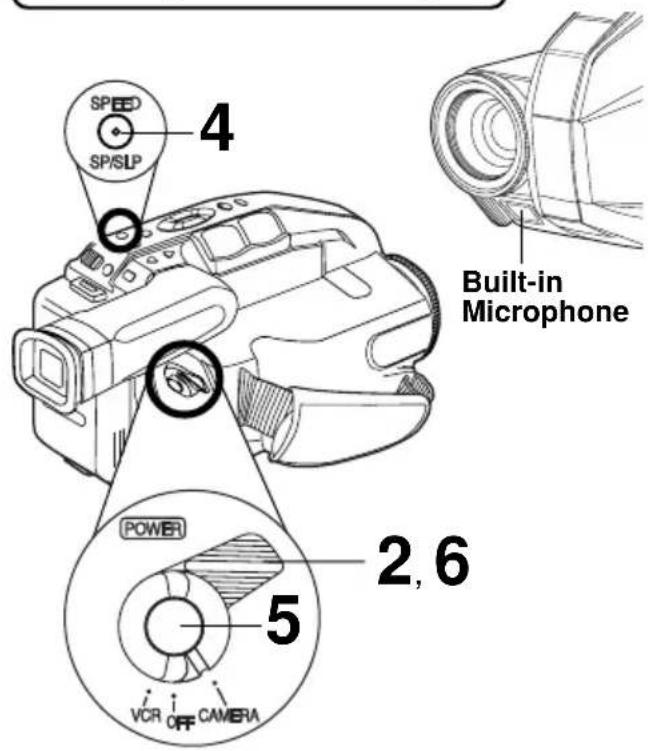 PANASONIC PVL352K - Recording via EVF or LCD Monitor - 2