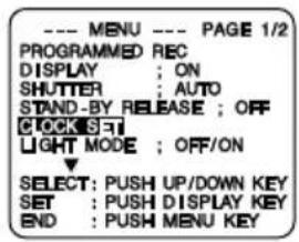 PANASONIC PVL352K - Press MENU for MENU mode. - 1