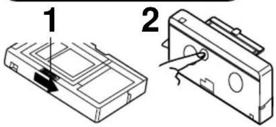 PANASONIC PVL352K - Remove VD cassette - 1