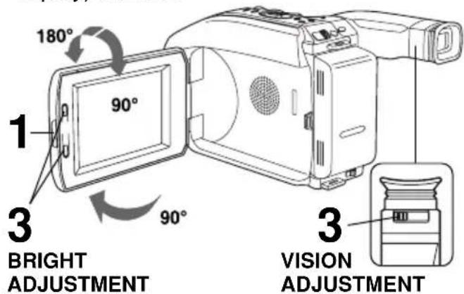 PANASONIC PVL352K - Recording via EVF or LCD Monitor - 1