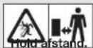 GARDENA ComfortCut Li1823 - Symboler pa Produktet: - 2
