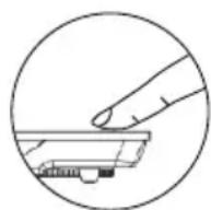 MEDION MD 17595 - Utilizzo dei tasti sensore - 2