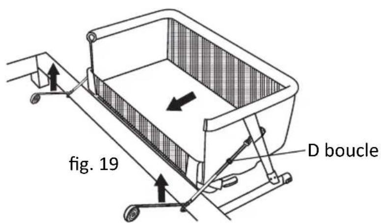 BabyGO Side Crib - Instruction pour la fixation au lit des parents - 7