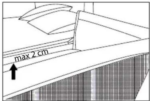 BabyGO Side Crib - Instruction for fixing to parents' bed - 6