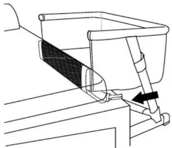BabyGO Side Crib - Anleitungen für die Befestigung am Elternbett - 4