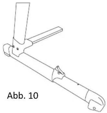 BabyGO Side Crib - Anleitungen für die Einstellung der Räder, Beine und Höhe - 3