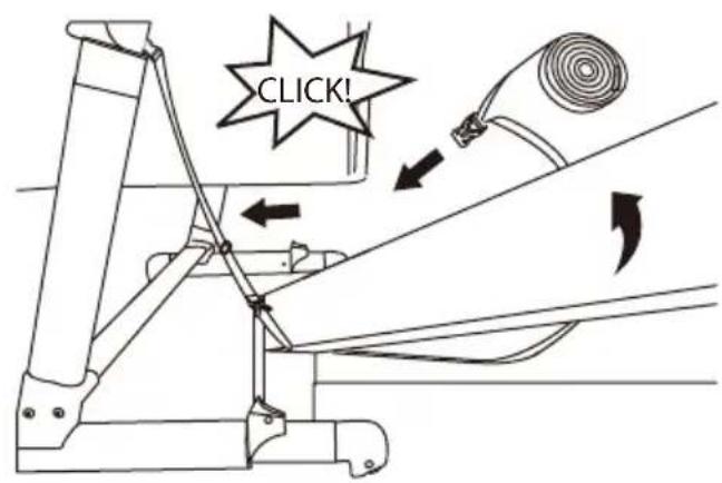 BabyGO Side Crib - Instruction for fixing to parents' bed - 4
