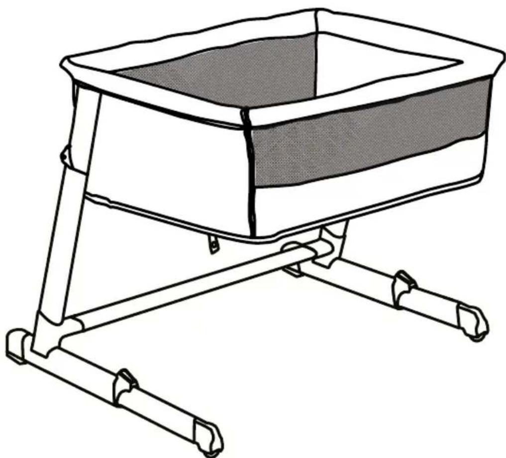 BabyGO Side Crib - Baby-Aanschuifbed Handleiding - 1