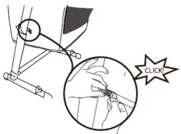 BabyGO Side Crib - Instruction pour la fixation au lit des parents - 5