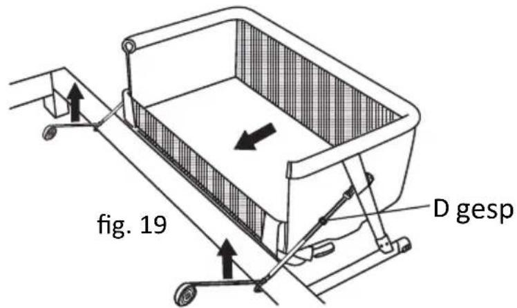 BabyGO Side Crib - Instructies voor bevestigen aan bed vanouders - 5