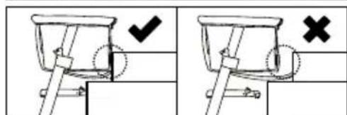 BabyGO Side Crib - Instructies voor bevestigen aan bed vanouders - 7