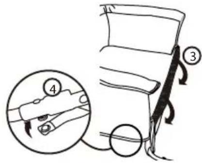 BabyGO Side Crib - Instruction pour la fixation au lit des parents - 3