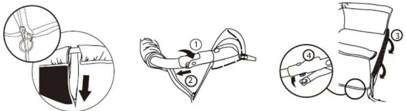 BabyGO Side Crib - Instruction for fixing to parents' bed - 1