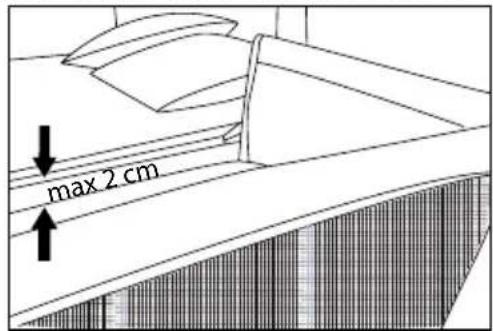 BabyGO Side Crib - Instructies voor bevestigen aan bed vanouders - 6