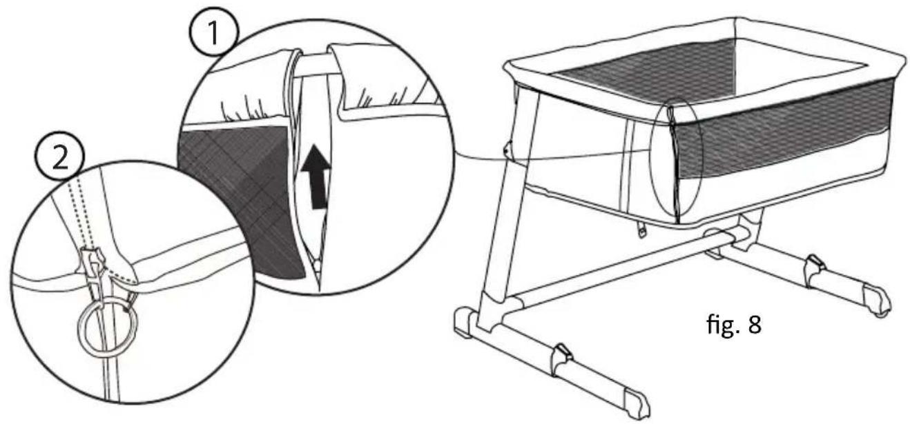 BabyGO Side Crib - Instructies voor montage - 4