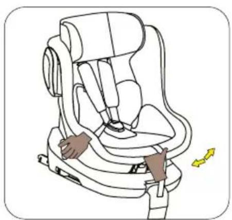 BabyGO Car Seat + Isofix - Het kinderzitje draaien - 1
