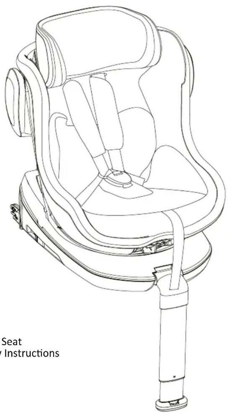 BabyGO Car Seat + Isofix - Child Car Seat Assembly Instruction - 1