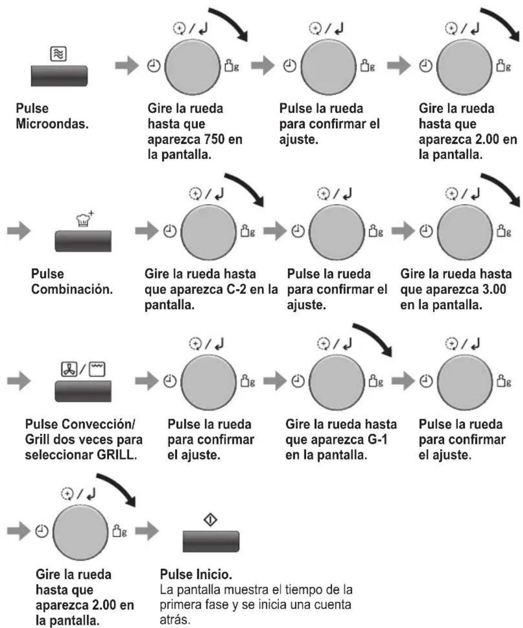 PANASONIC NNC69KSM - Cocción en varias fases - 1