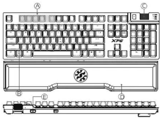ADATA XPG Summoner - Mode lumineux LED - 9