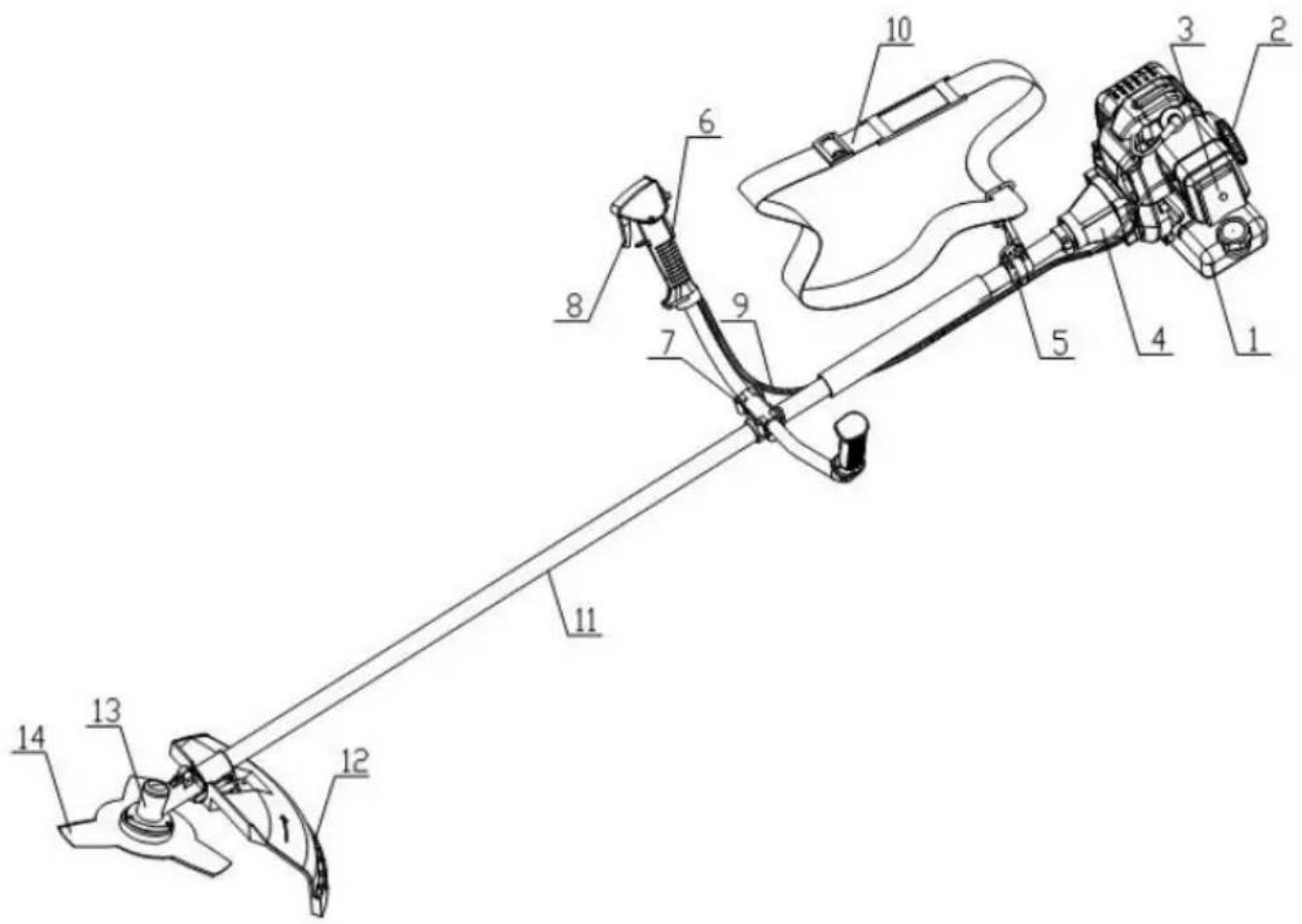 ELEM Garden Technic DCBT34D1 - PARTS LOCATION - 1